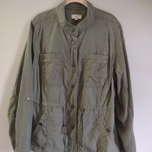 Loft Plus Lyocell Utility Jacket Size 18